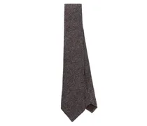 Klassische Bouclé-Krawatte