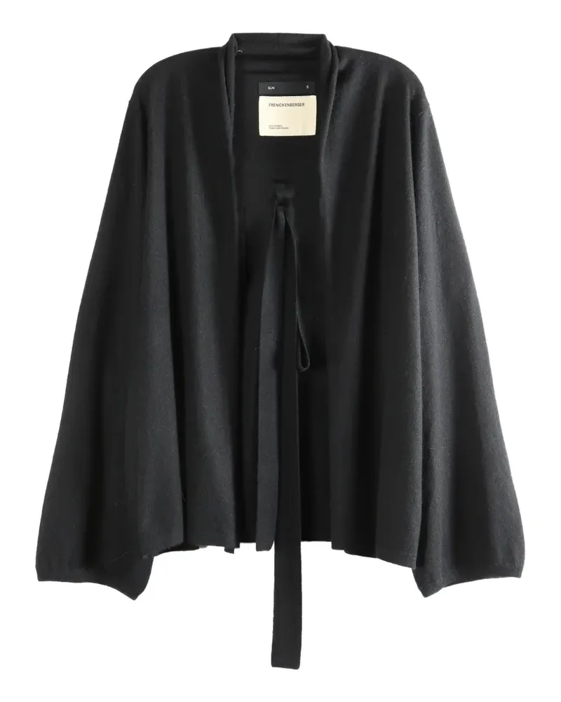 Frenckenberger belted cardigan - Schwarz Schwarz