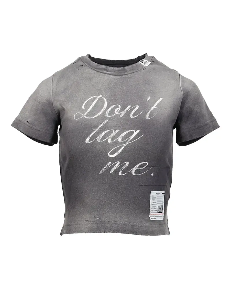 MIHARAYASUHIRO Ausgeblichenes T-Shirt - Grau Grau