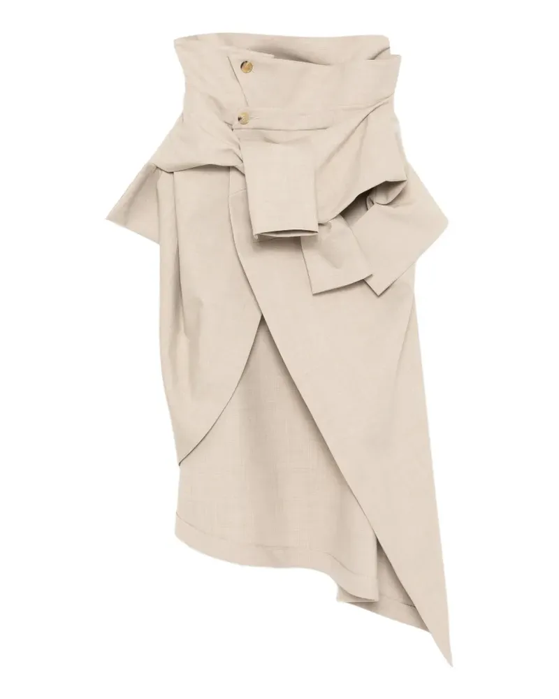 A.W.A.K.E. Asymmetrischer Rock - Nude Nude