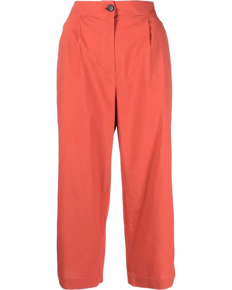 Woolrich Cropped-Hose - Orange Orange
