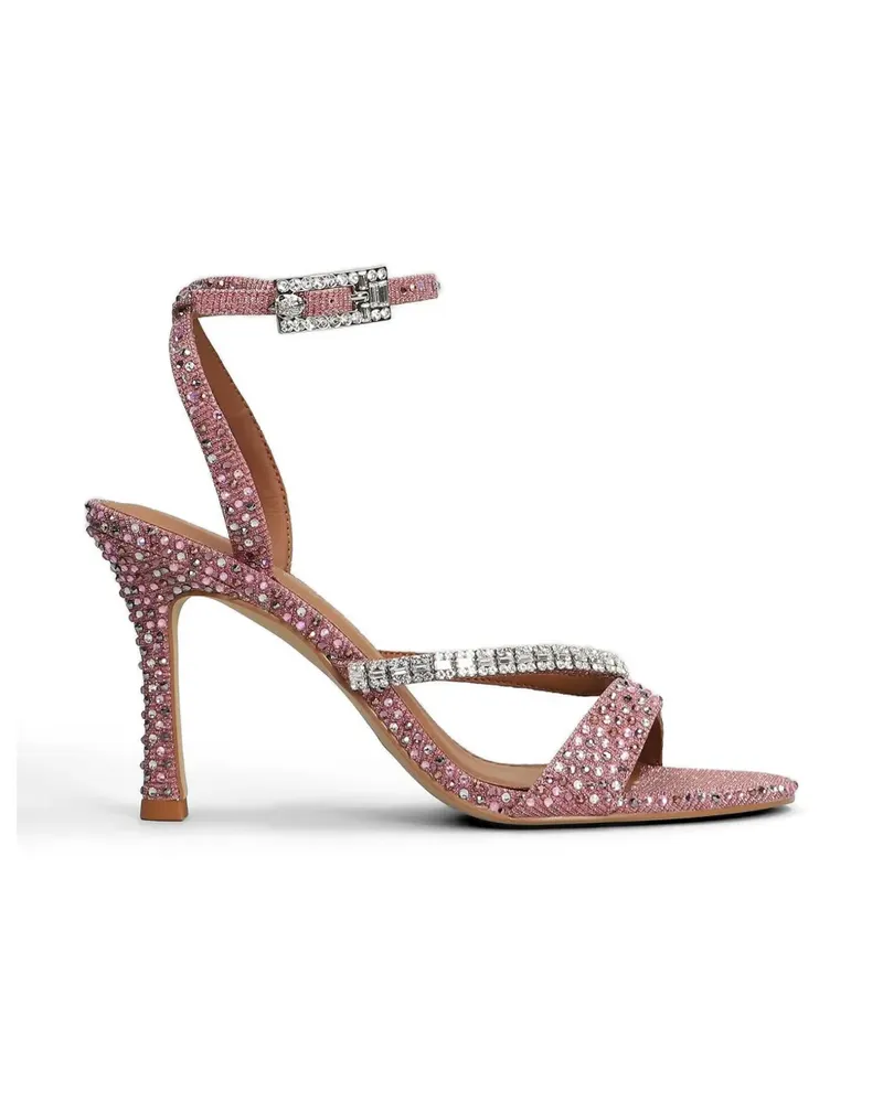 Kurt Geiger 9.5cm crystal-embellished sandals - Rosa Rosa