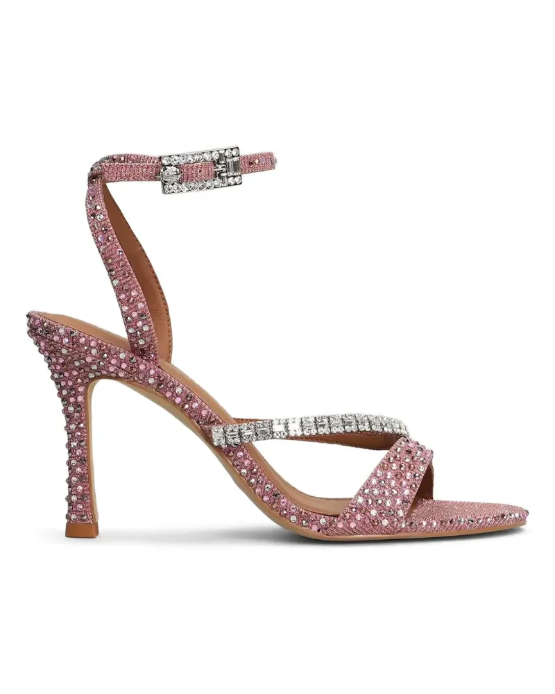 Kurt Geiger 9.5cm crystal-embellished sandals - Rosa Rosa