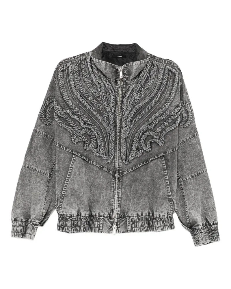 TAAKK Leichte Jeansjacke - Grau Grau
