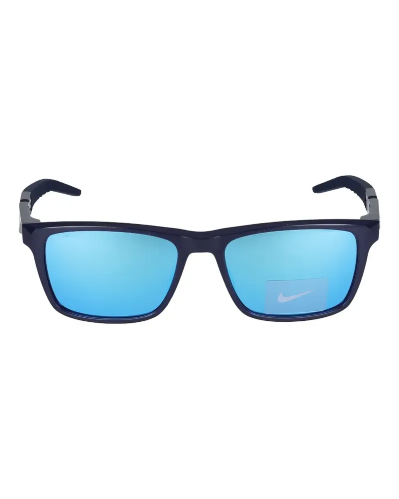 Nike rectangle-frame sunglasses - Blau Blau