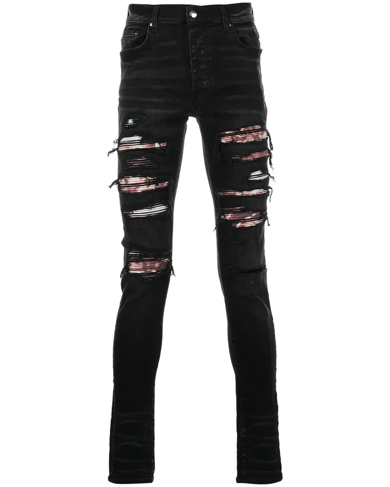 Amiri Skinny-Jeans im Distressed-Look - Schwarz Schwarz