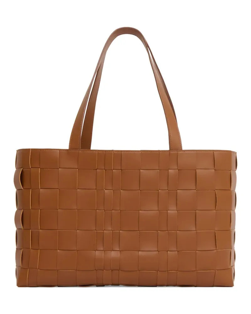 Mansur Gavriel Gewebte Handtasche - Braun Braun