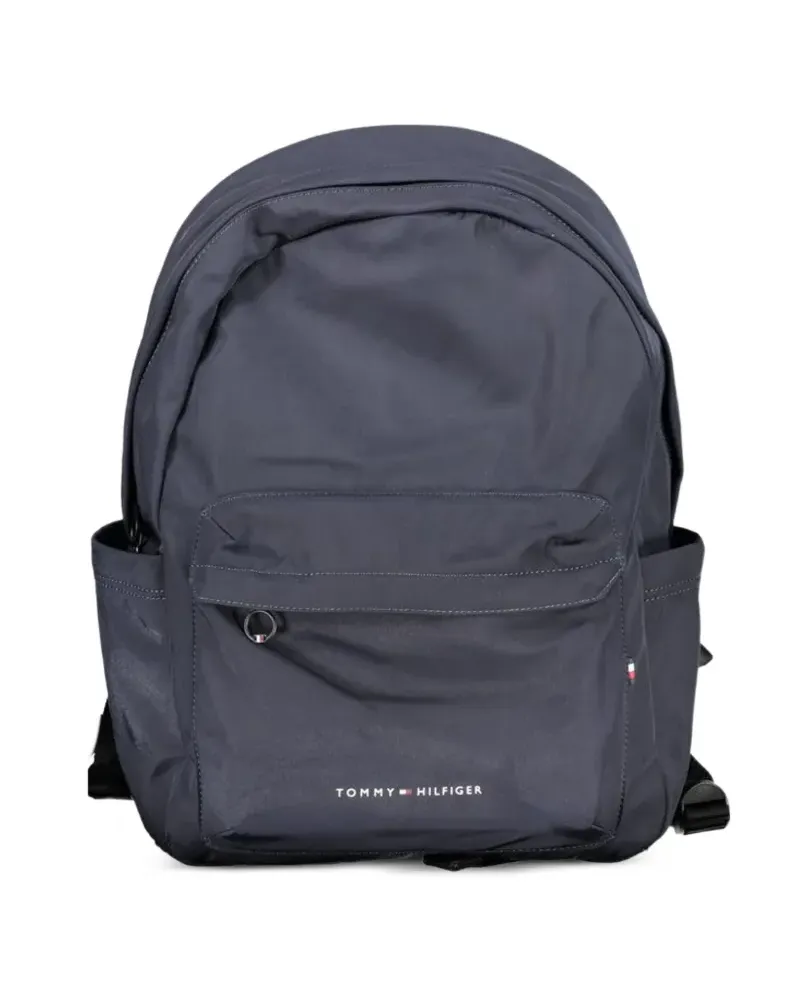 Tommy Hilfiger logo-print backpack - Blau Blau
