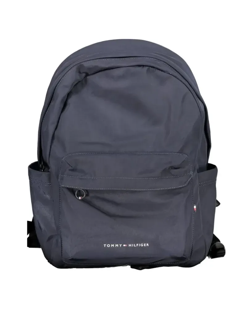 Tommy Hilfiger logo-print backpack - Blau Blau