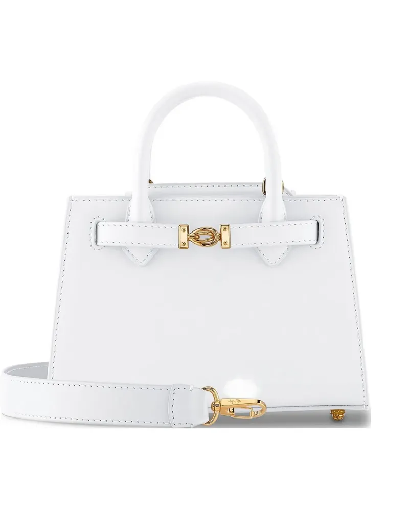 Tyler Ellis mini Winnie Bond-closure tote bag - Weiß Weiß