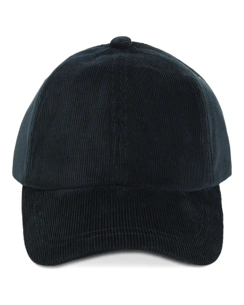 Paul Smith Baseballkappe aus Cord - Blau Blau
