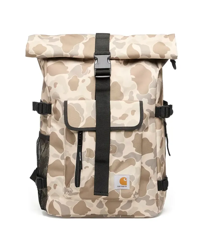 Carhartt WIP Rolltop-Rucksack mit Camouflage-Print - Nude Nude
