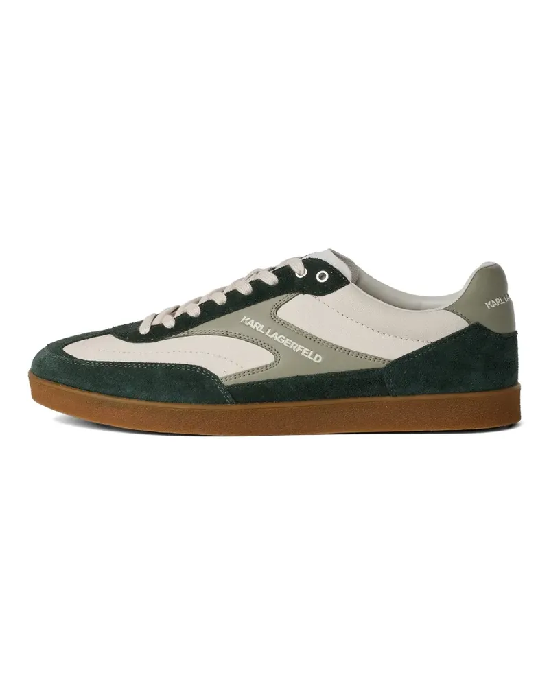 Karl Lagerfeld Kandidate Sneakers aus Leder - Grün Grün