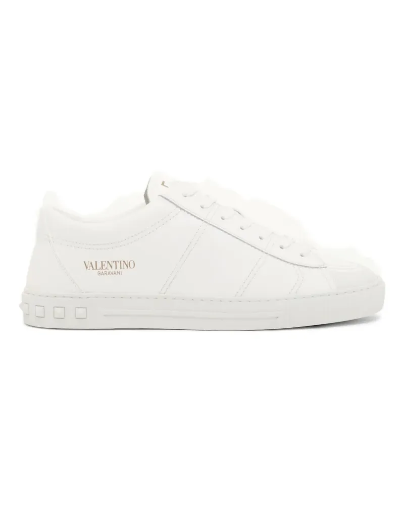 Valentino Garavani Cityplanet Sneakers aus Kalbsleder - Weiß Weiß