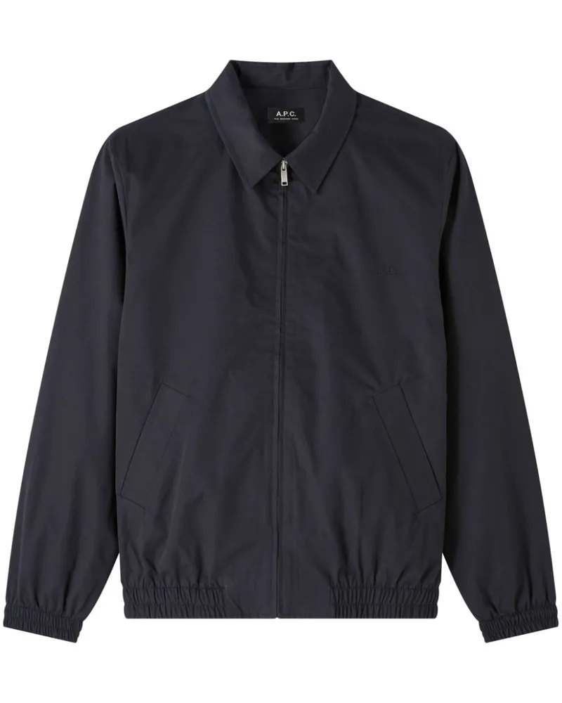 A.P.C. Gilbert Hemdjacke - Blau Blau