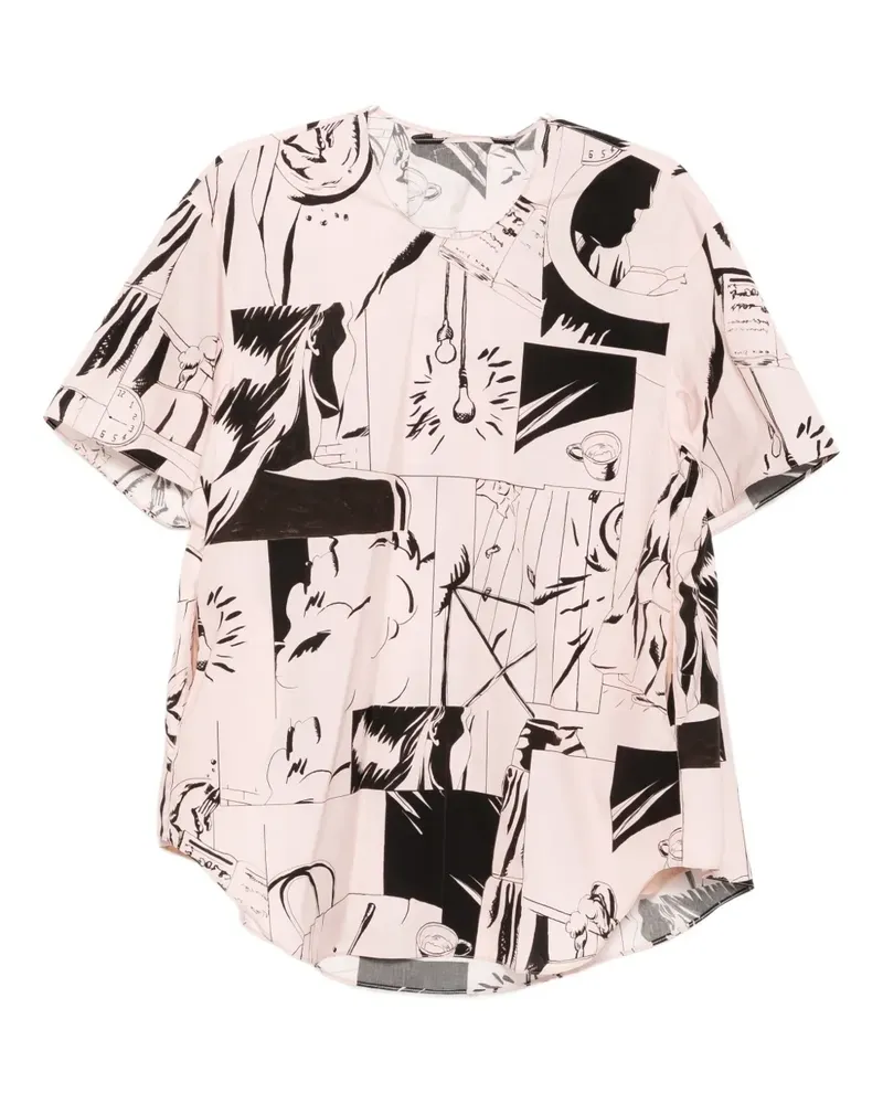 JNBY Bluse im Oversized-Look - Rosa Rosa