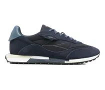 Sneakers mit Wildledereinsätzen - Blau