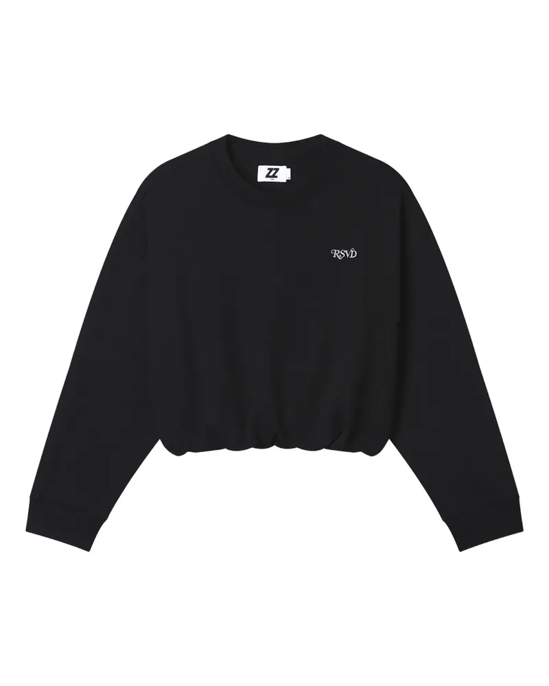 Izzue Besticktes Sweatshirt - Schwarz Schwarz