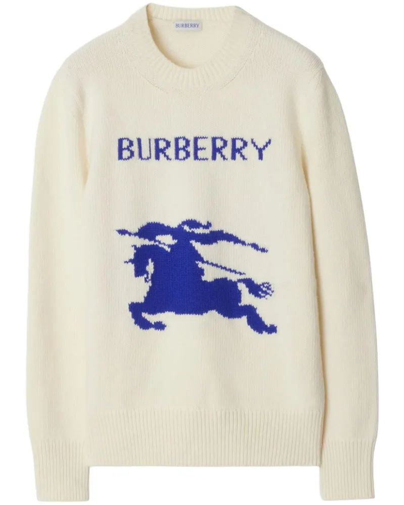 Burberry Pullover mit Ritteremblem - Nude Nude