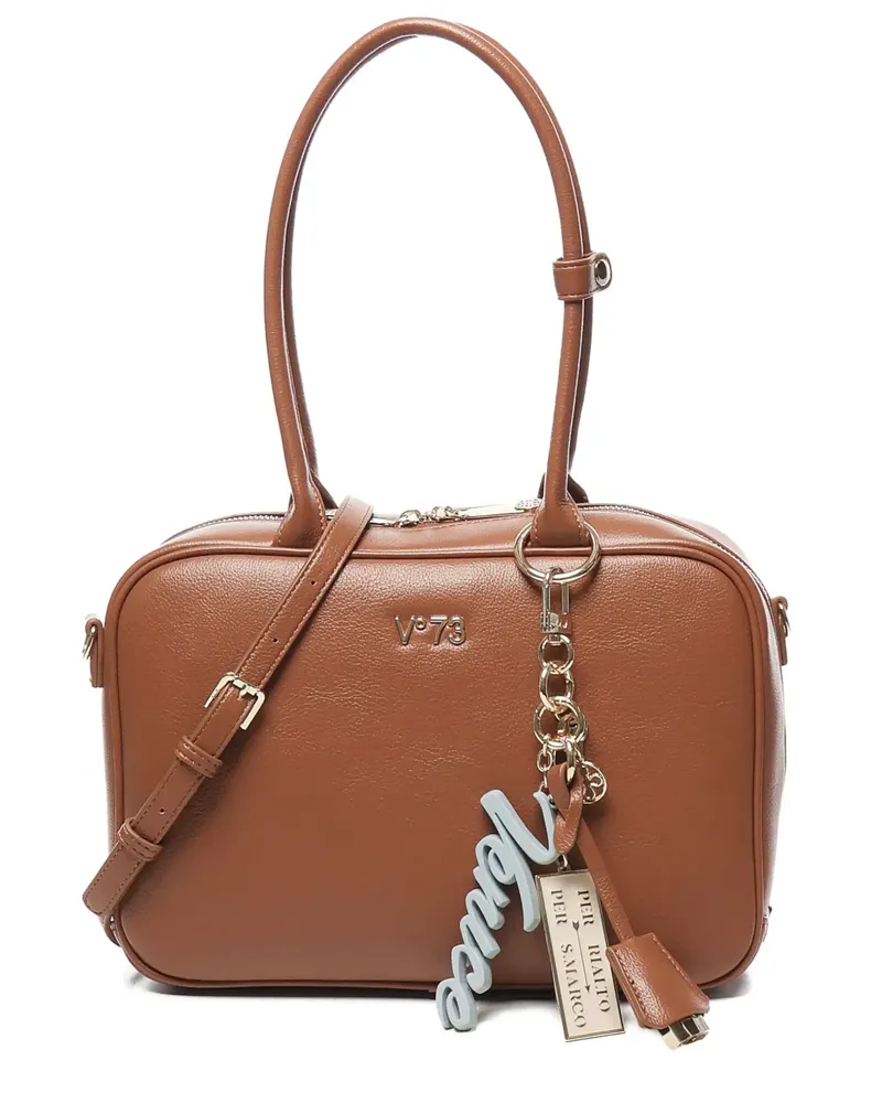 V°73 Handtasche mit Schulterriemen - Braun Braun