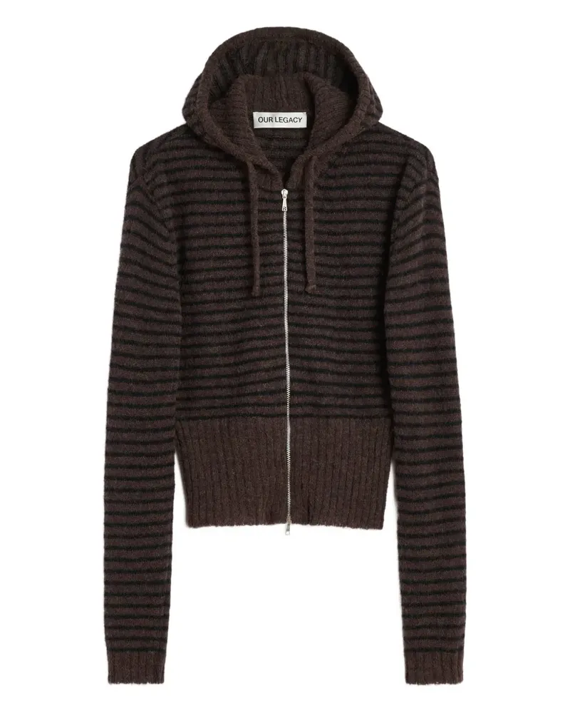 Our Legacy Compact long-sleeve cardigan - Braun Braun