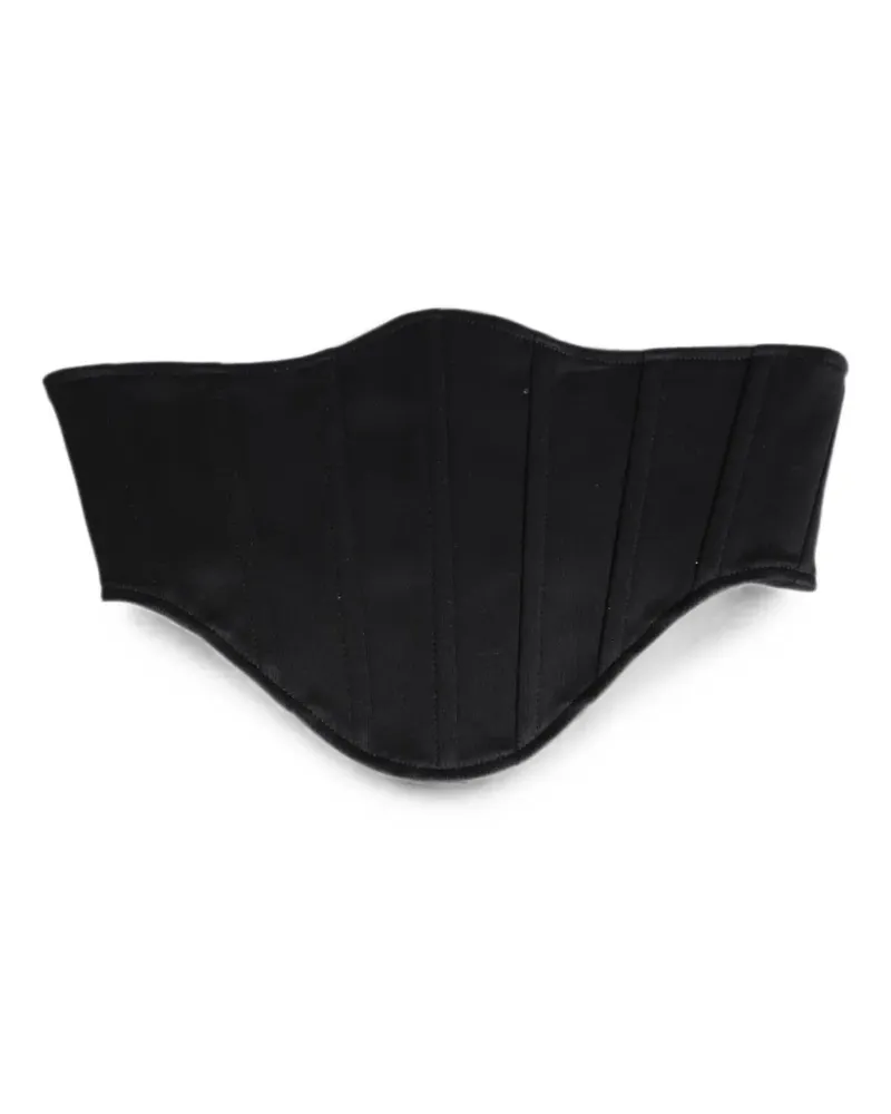 Dolce & Gabbana Smoking-Gürtel im Corsage-Style - Schwarz Schwarz