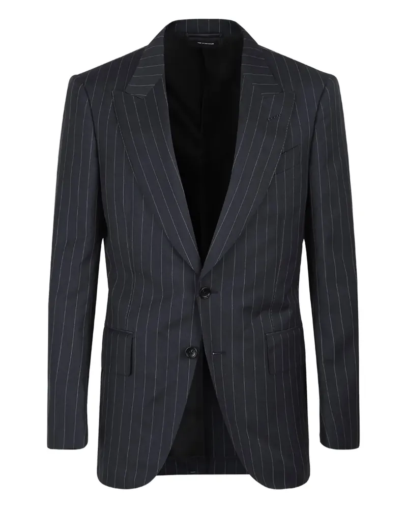 Tom Ford Sakko mit Nadelstreifen - Grau Grau
