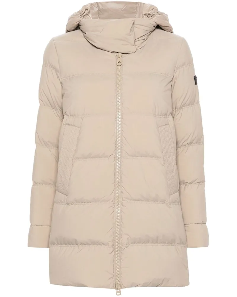 Peuterey Jacke mit Logo-Applikation - Nude Nude