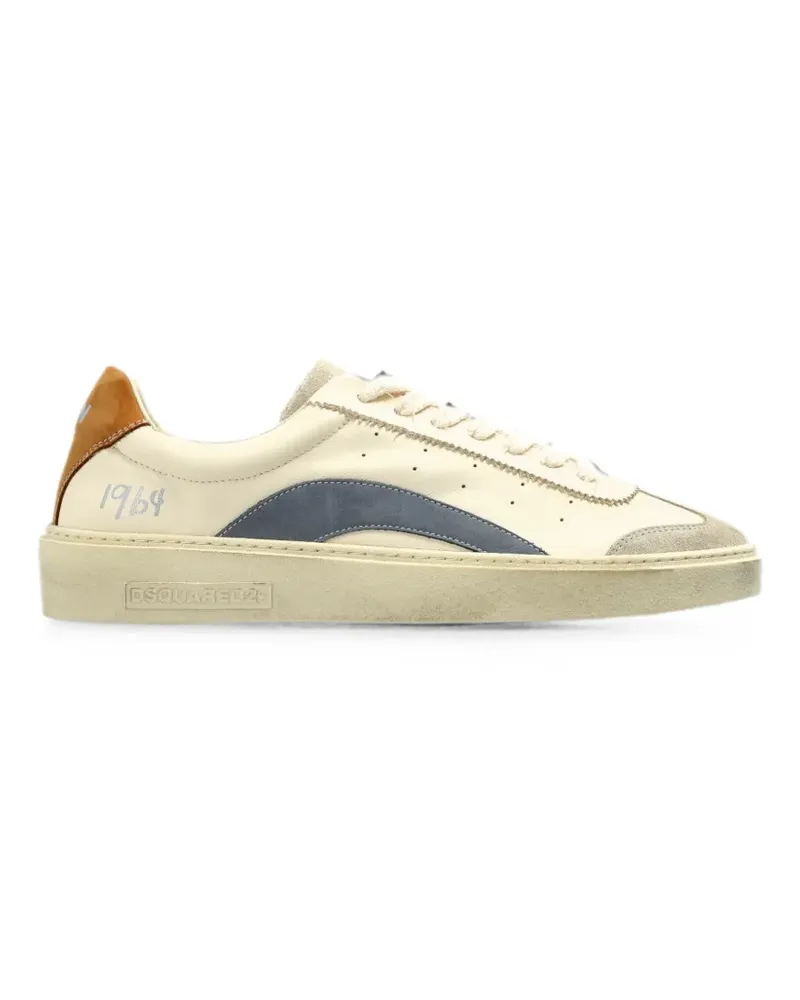 Dsquared2 Sneakers mit Kontrasteinsatz - Nude Nude
