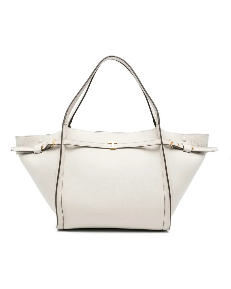 TOD'S Tote Bag mit Schnalle - Weiß Weiß