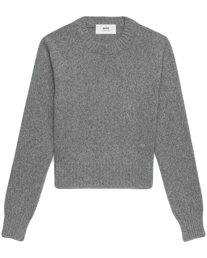 AMI Paris Ami de Coeur Pullover - Grau Grau