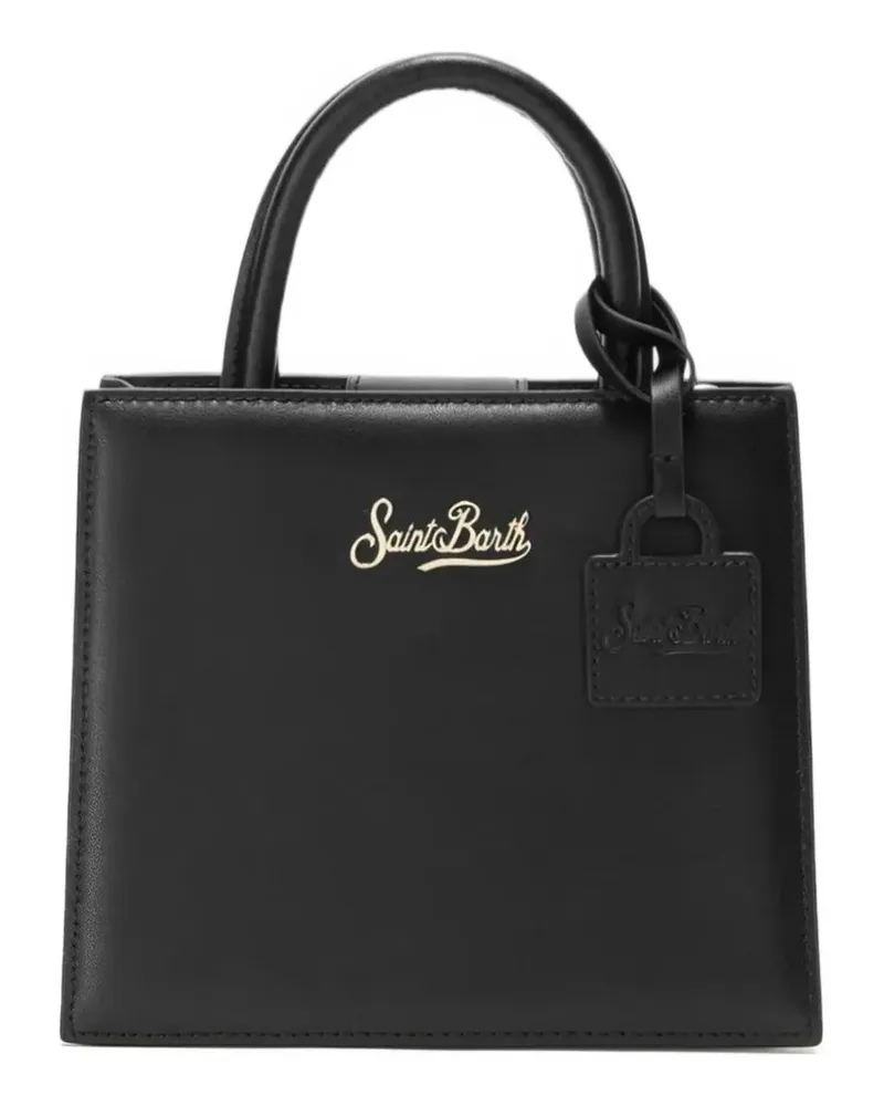 MC2 Saint Barth Shop Tote Bag mit Henkel - Schwarz Schwarz