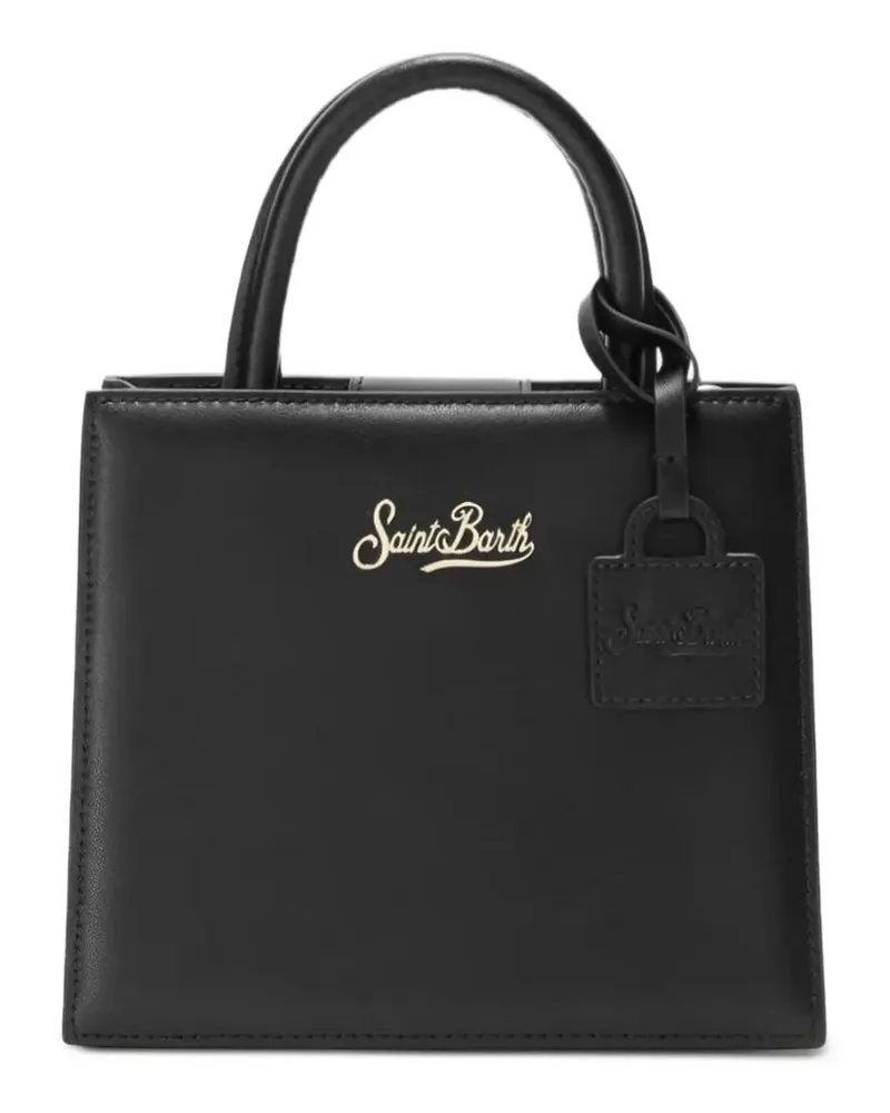 MC2 Saint Barth Shop Tote Bag mit Henkel - Schwarz Schwarz