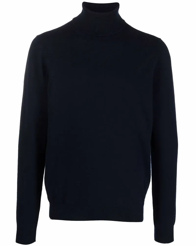 Malo Pullover mit Rollkragen - Blau Blau