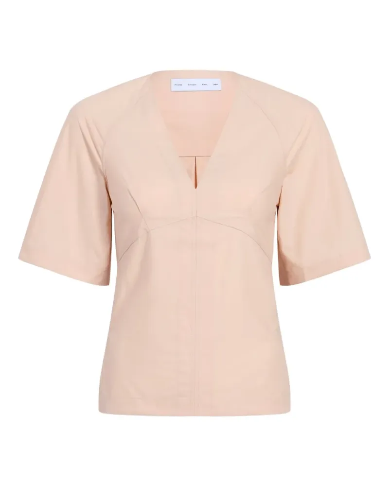 Proenza Schouler v-neck blouse - Rosa Rosa