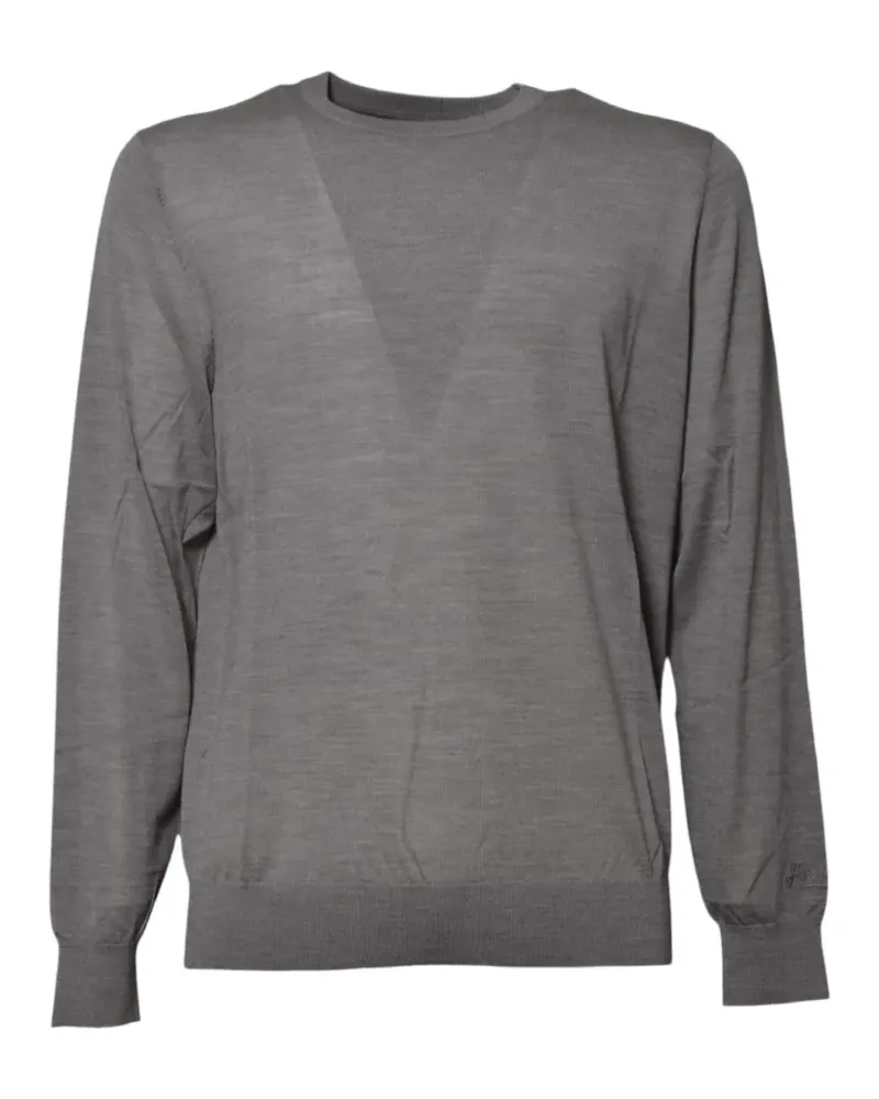 MC2 Saint Barth Beige Regent merino wool crewneck sweater - Nude Nude