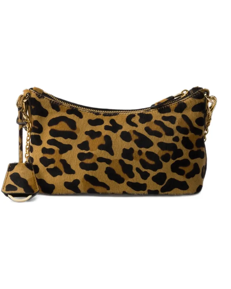 Prada Mini-Tasche mit Print - Nude Nude