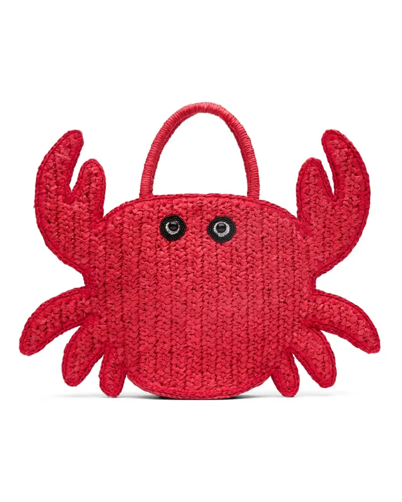 Simon Miller Gewebte mini Crab Tasche - Rot Rot