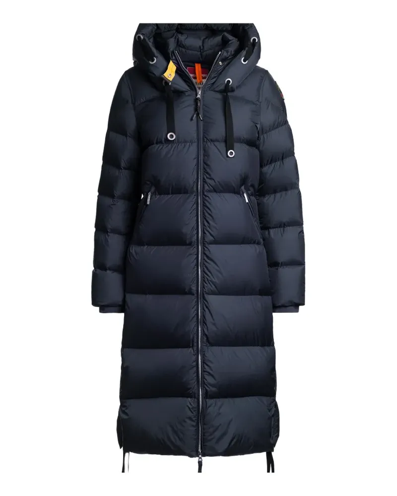 Parajumpers Gefütterter Panda Kapuzenmantel - Blau Blau