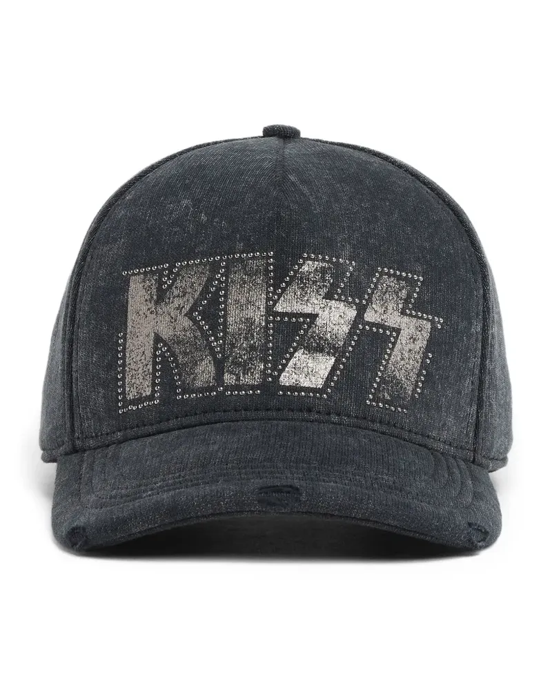 Dsquared2 Baseballkappe mit Logo-Stickerei - Schwarz Schwarz