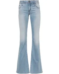 Jacob Cohën Tief sitzende Viv Bootcut-Jeans Blau