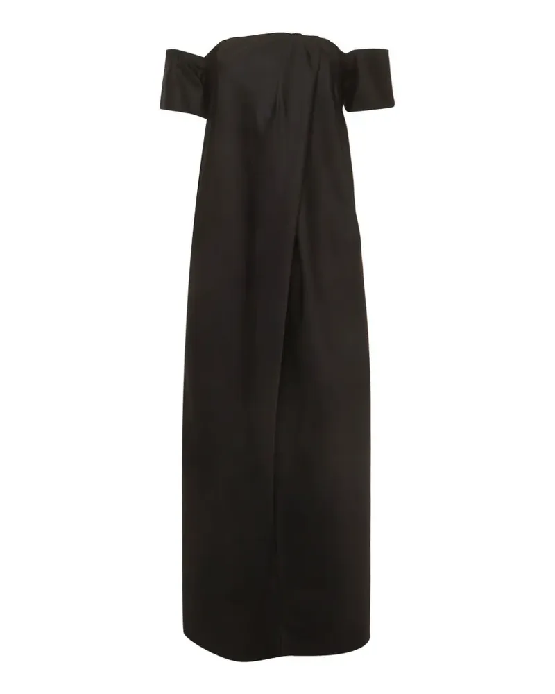 Magda Butrym off-shoulder maxi dress - Schwarz Schwarz