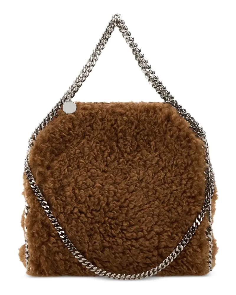 Stella McCartney mini Falabella chain-strap tote bag - Braun Braun