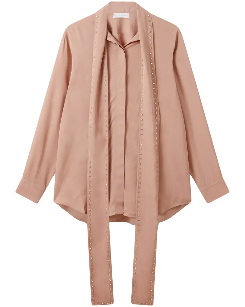 Stella McCartney Hose mit Nieten - Rosa Rosa