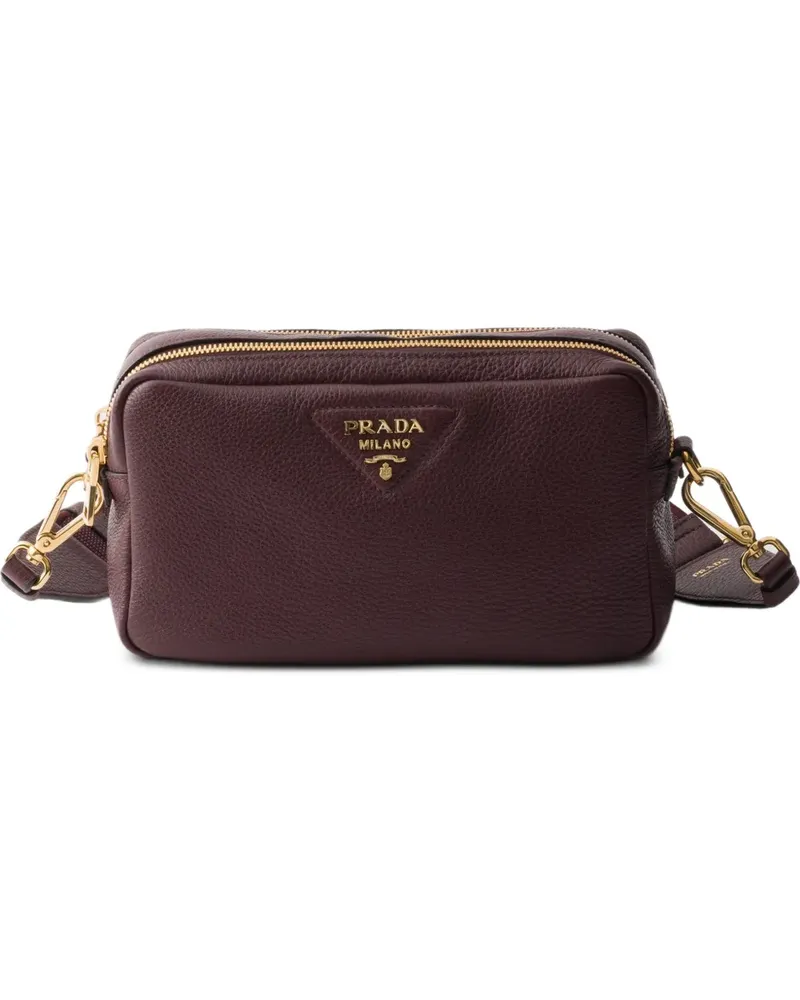 Prada Kleine Schultertasche - Rot Rot