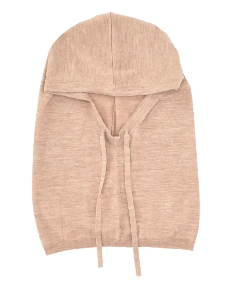 P.A.R.O.S.H. Balaklava mit Kapuze - Nude Nude