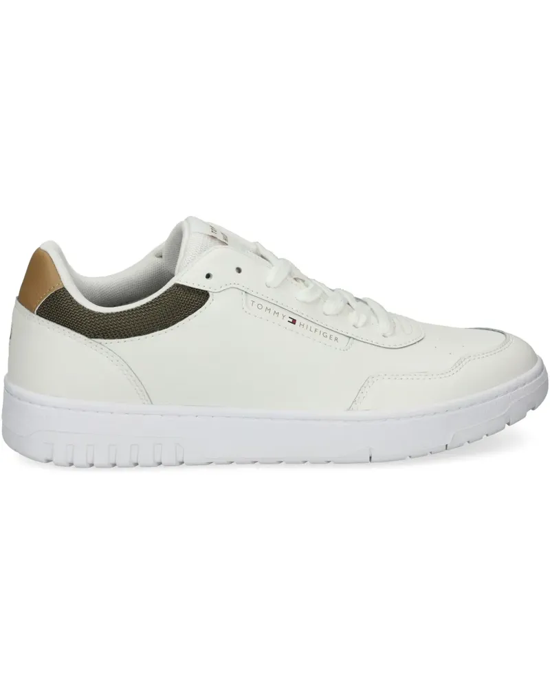 Tommy Hilfiger Sneakers mit Logo - Weiß Weiß