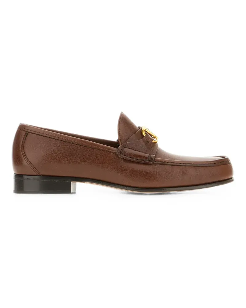 Valentino Garavani Loafer mit VLogo - Braun Braun