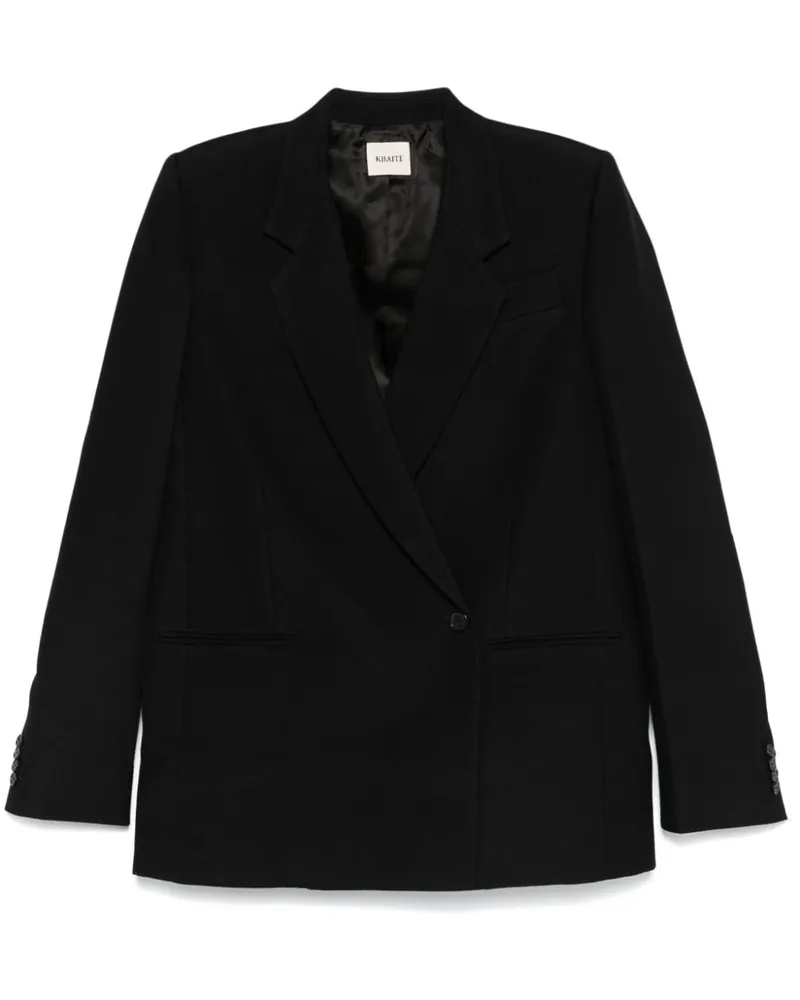 KHAITE Willow Blazer - Schwarz Schwarz