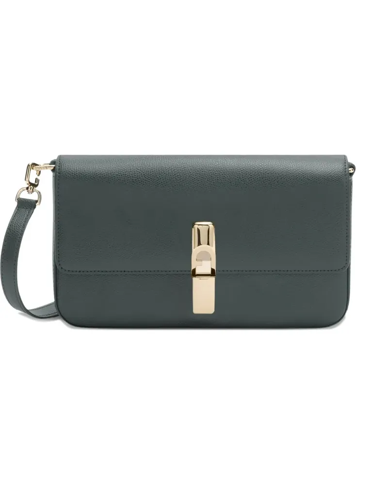 Furla Iride Umhängetasche mit Beschlägen - Grün Grün